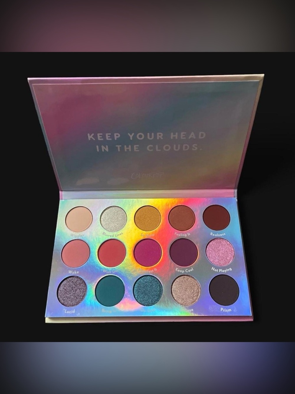 Colourpop chasing rainbows palette